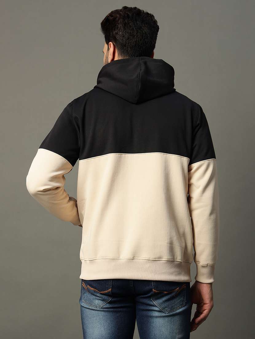 men long sleeve color block sweatshirt - 21662903 -  Standard Image - 2