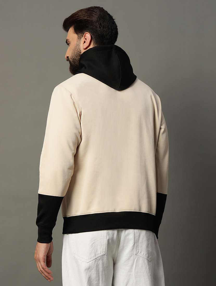 men long sleeve color block sweatshirt - 21662906 -  Standard Image - 2