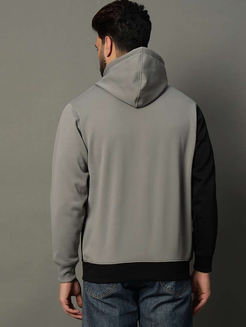 men long sleeve color block sweatshirt - 21662907 -  Standard Image - 2