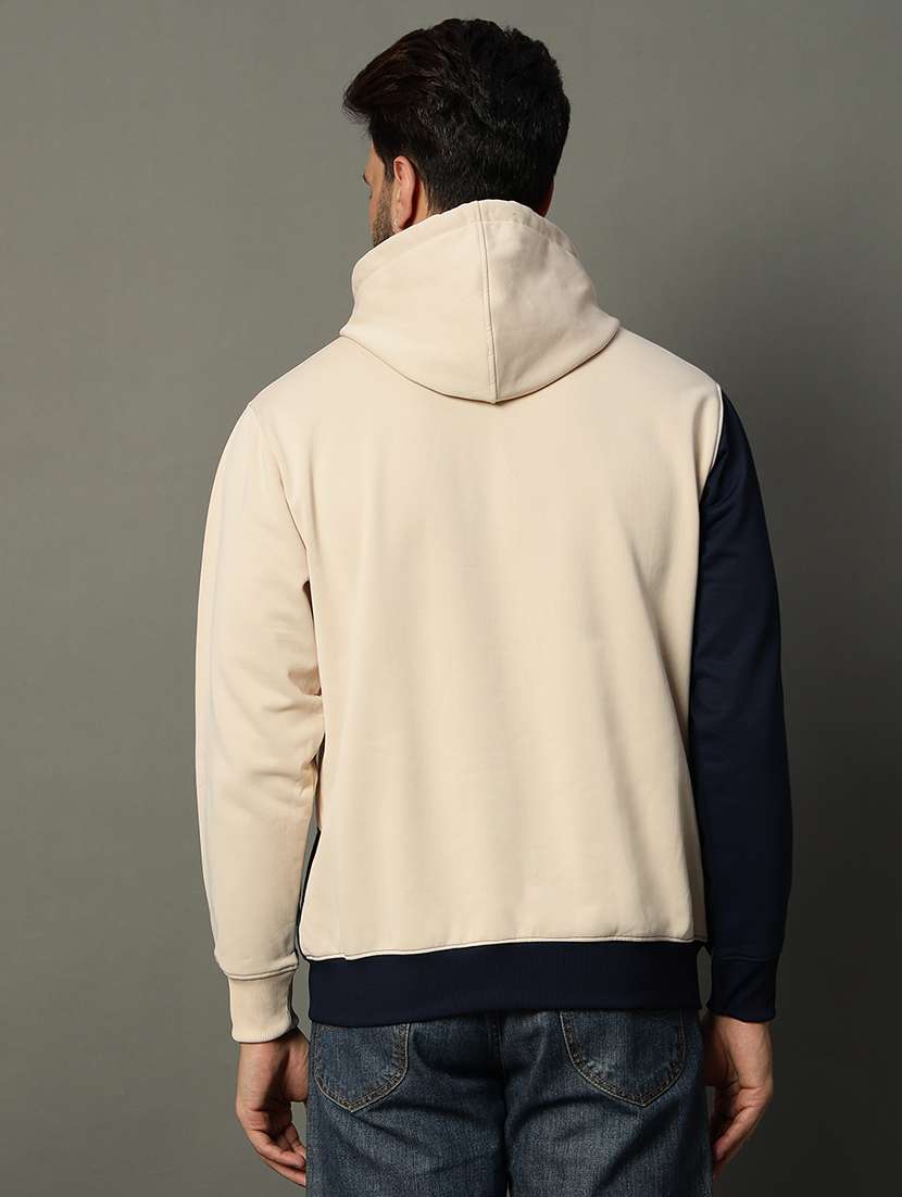 men long sleeve color block sweatshirt - 21662908 -  Standard Image - 2