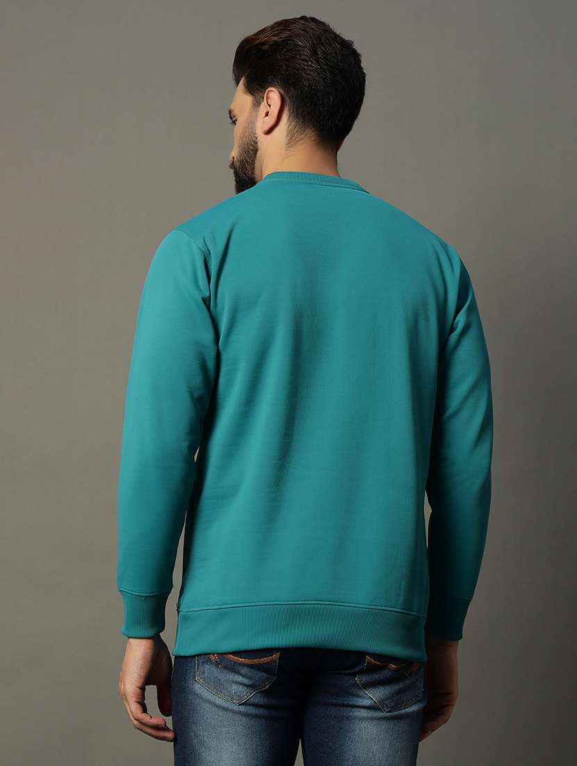 men long sleeve plain sweatshirt - 21662910 -  Standard Image - 2