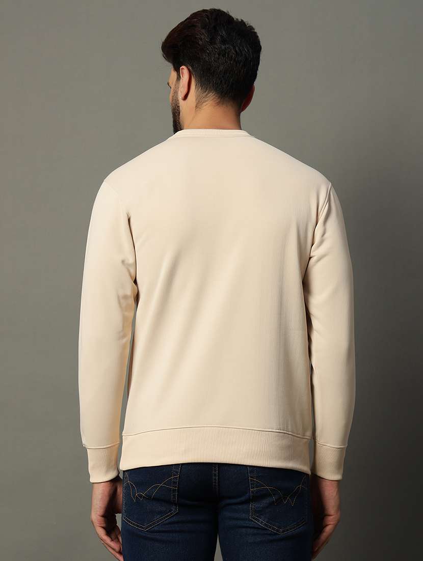 men long sleeve plain sweatshirt - 21662912 -  Standard Image - 2