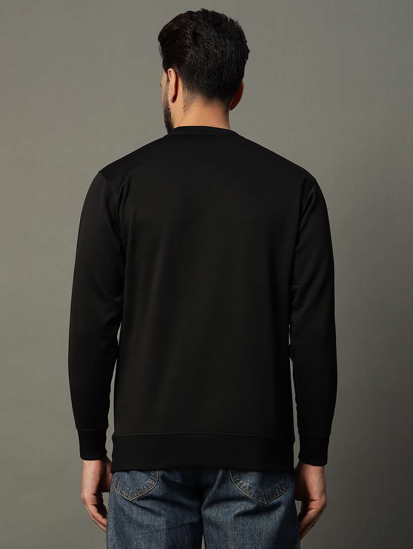 men long sleeve plain sweatshirt - 21662913 -  Standard Image - 2