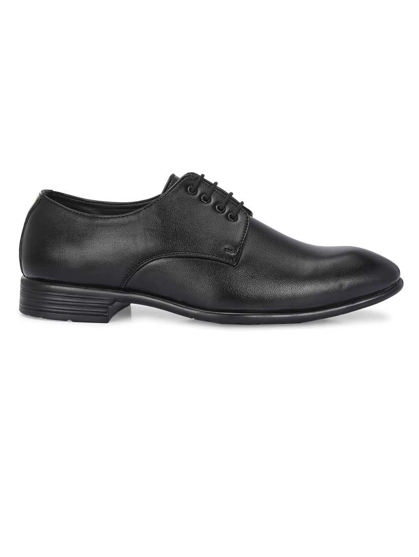 men black lace-up derby - 21662993 -  Standard Image - 2