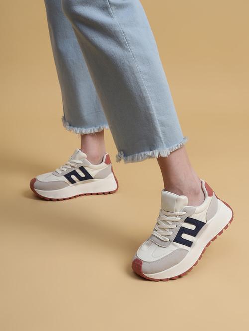 women lace-up sneakers - 21663414 -  Standard Image - 0
