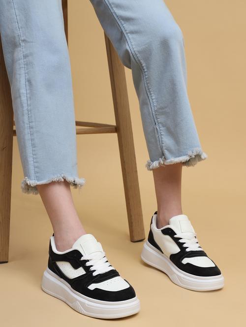 women lace-up sneakers - 21663417 - Standard Image - 0