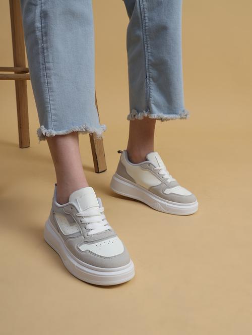 women lace-up sneakers - 21663419 - Standard Image - 0