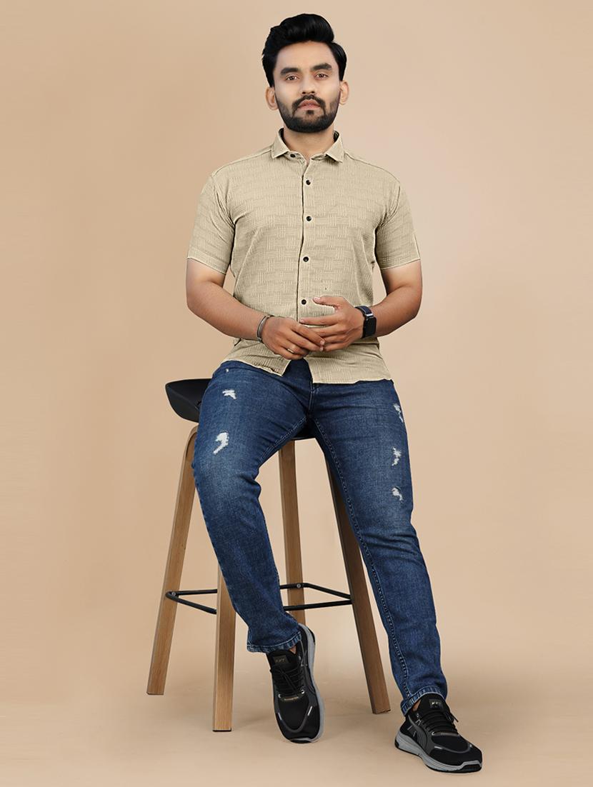 men pack of 2 printed casual shirts - 21663554 - Standard Image - 2