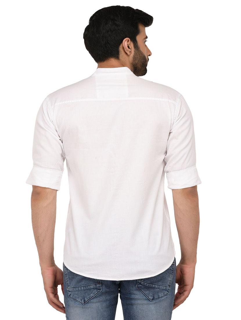 men solid long sleeve casual shirt - 21663677 - Standard Image - 2