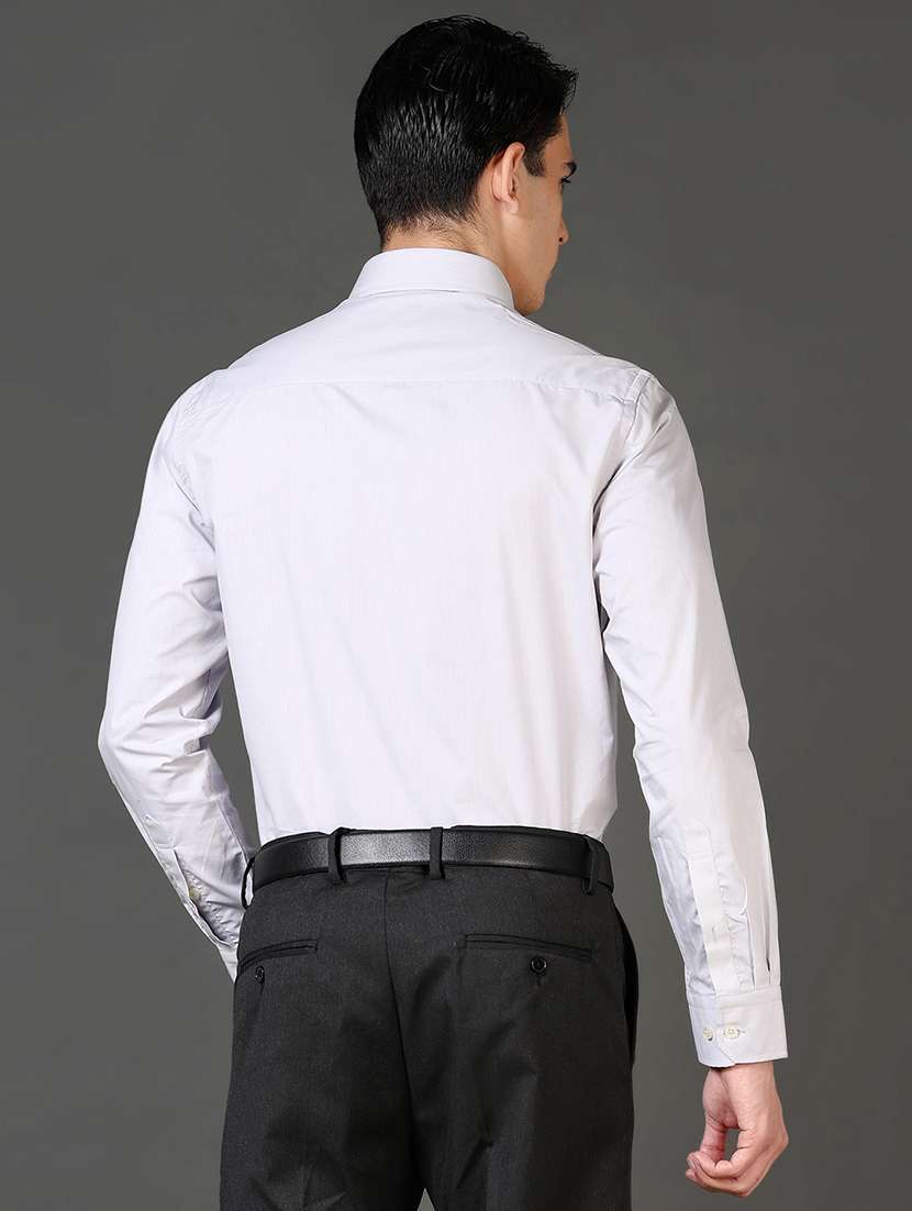 men solid long sleeve formal shirt - 21663730 -  Standard Image - 2