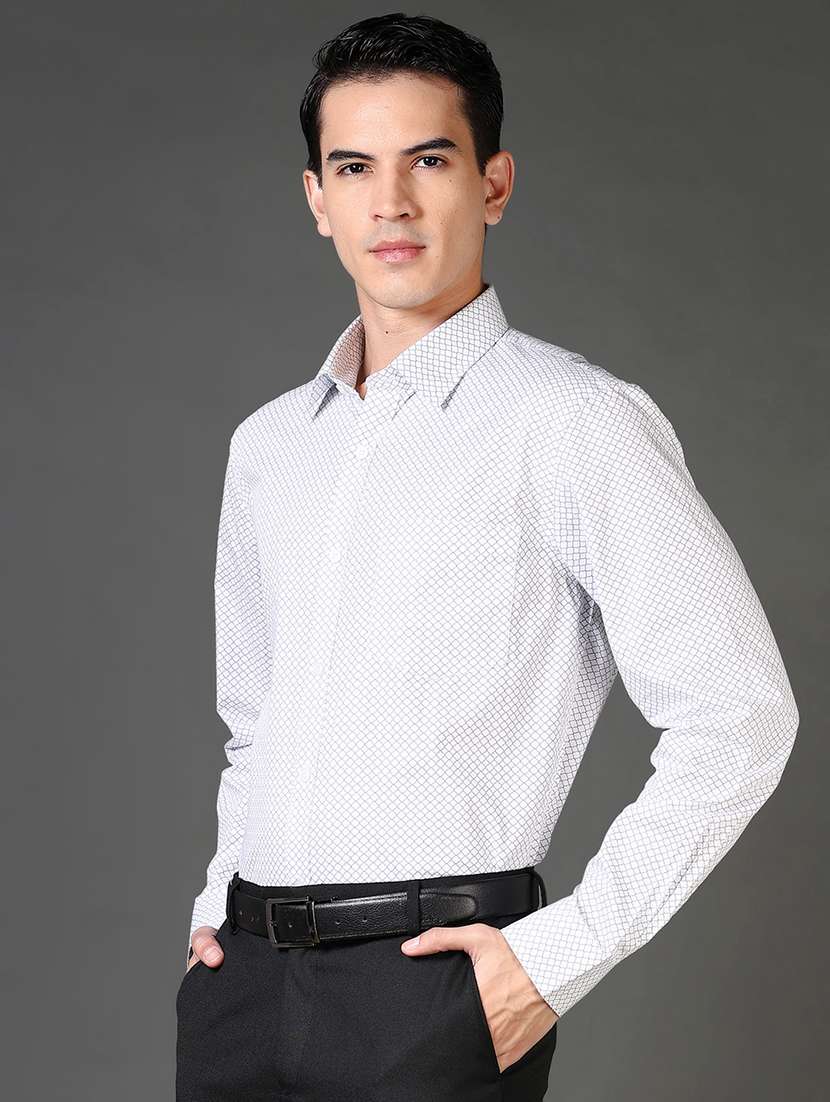 men solid long sleeve formal shirt - 21663731 -  Standard Image - 2