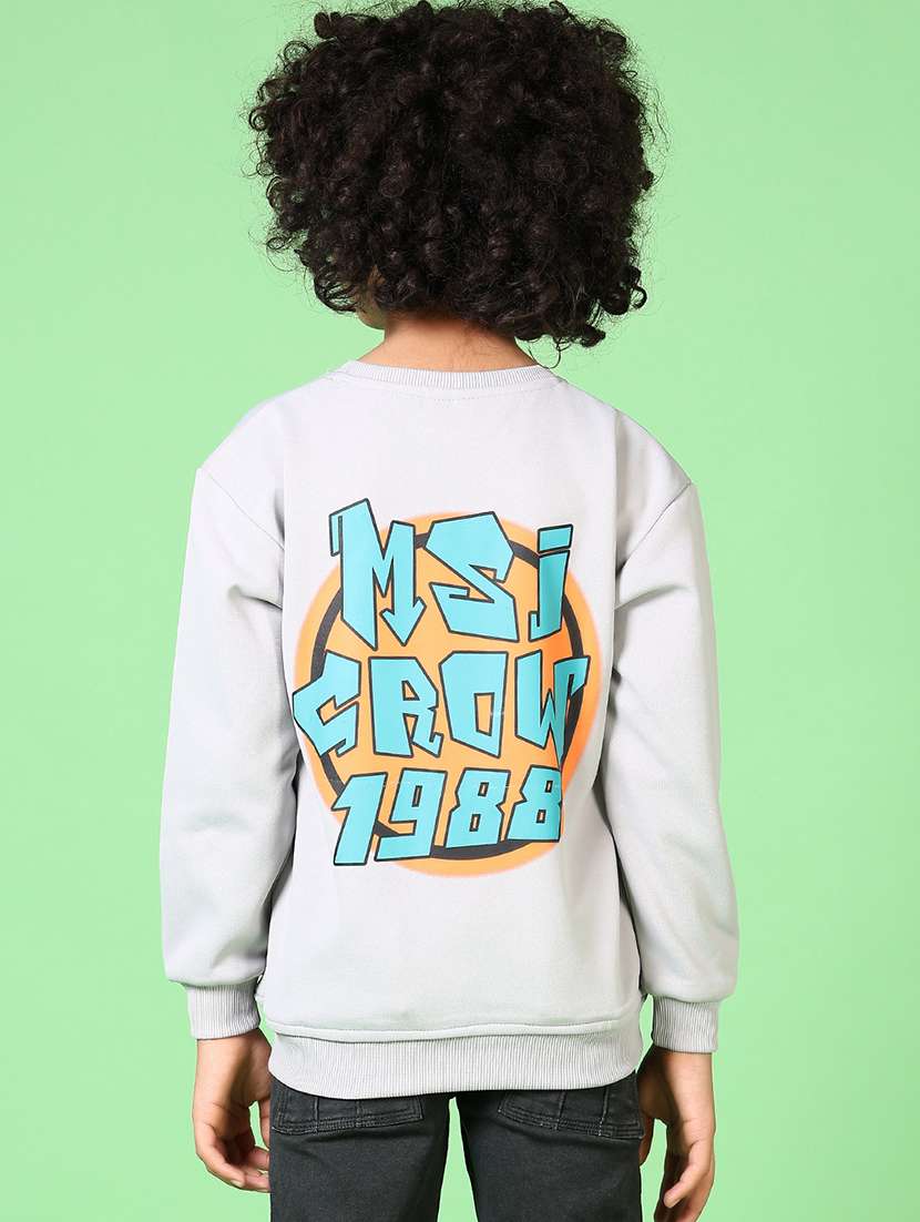 boys long sleeves printed sweatshirt - 21663744 -  Standard Image - 2