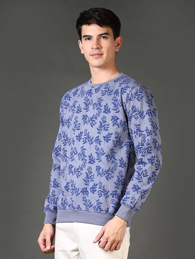 men all over print long sleeve sweatshirt - 21663747 -  Standard Image - 2