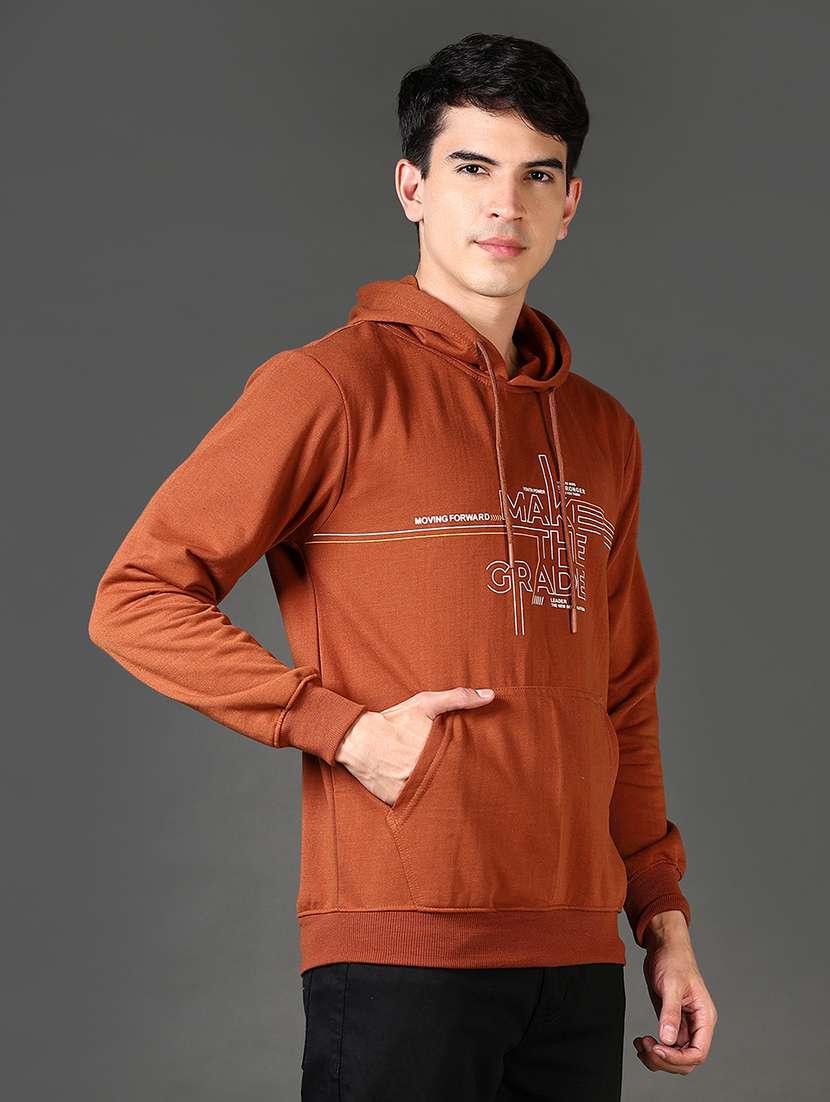 men chest print long sleeve sweatshirt - 21663796 -  Standard Image - 2