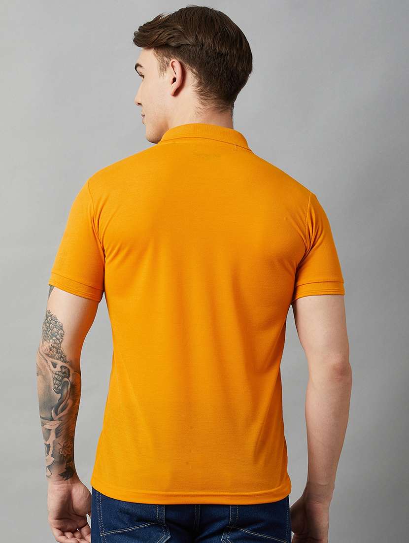 men short sleeves plain polo t-shirt - 21664131 -  Standard Image - 2
