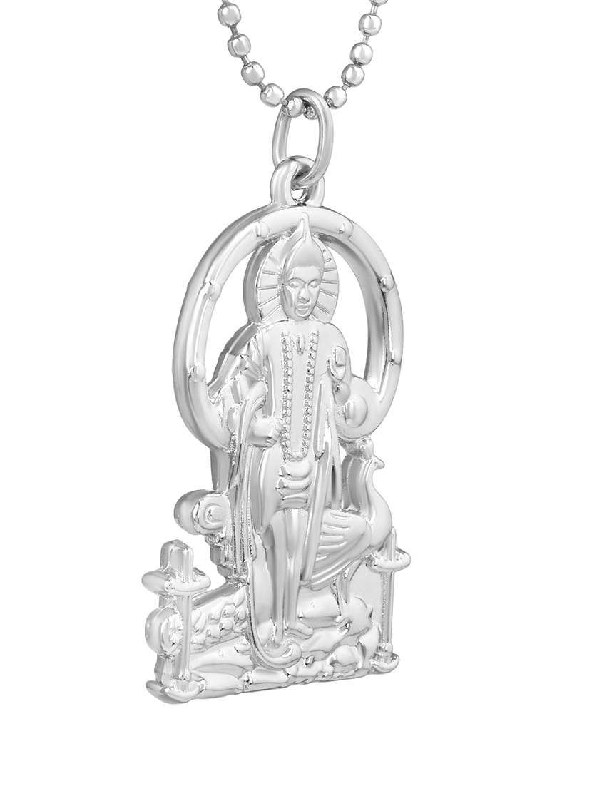 men sacred idol pendant with chain - 21664872 -  Standard Image - 2