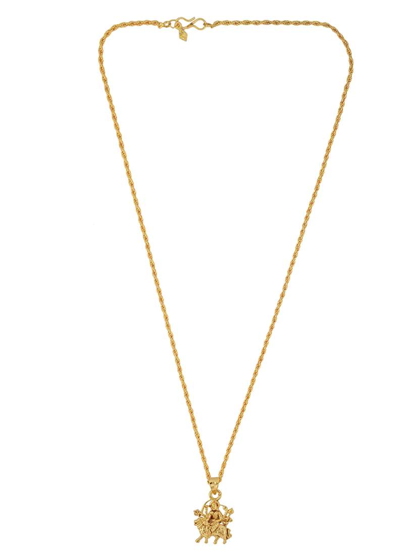 men sacred idol pendant with chain - 21664877 -  Standard Image - 2