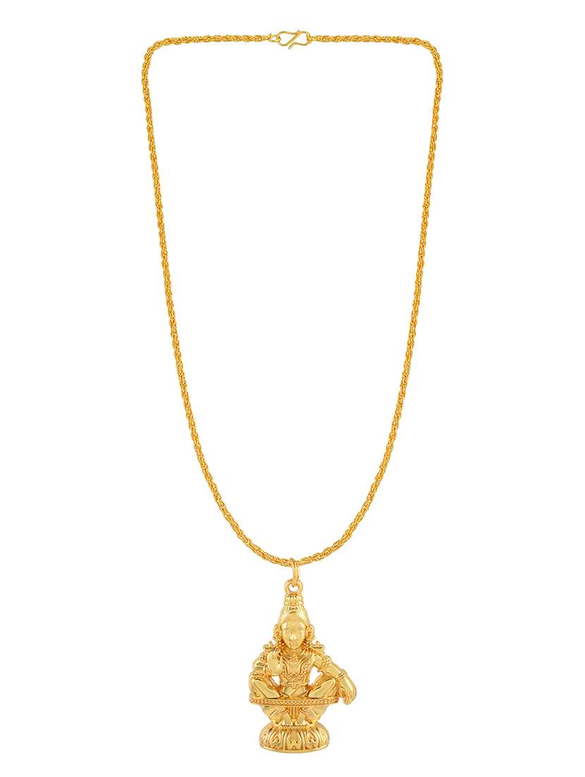 men sacred idol pendant with chain - 21664889 - Standard Image - 2