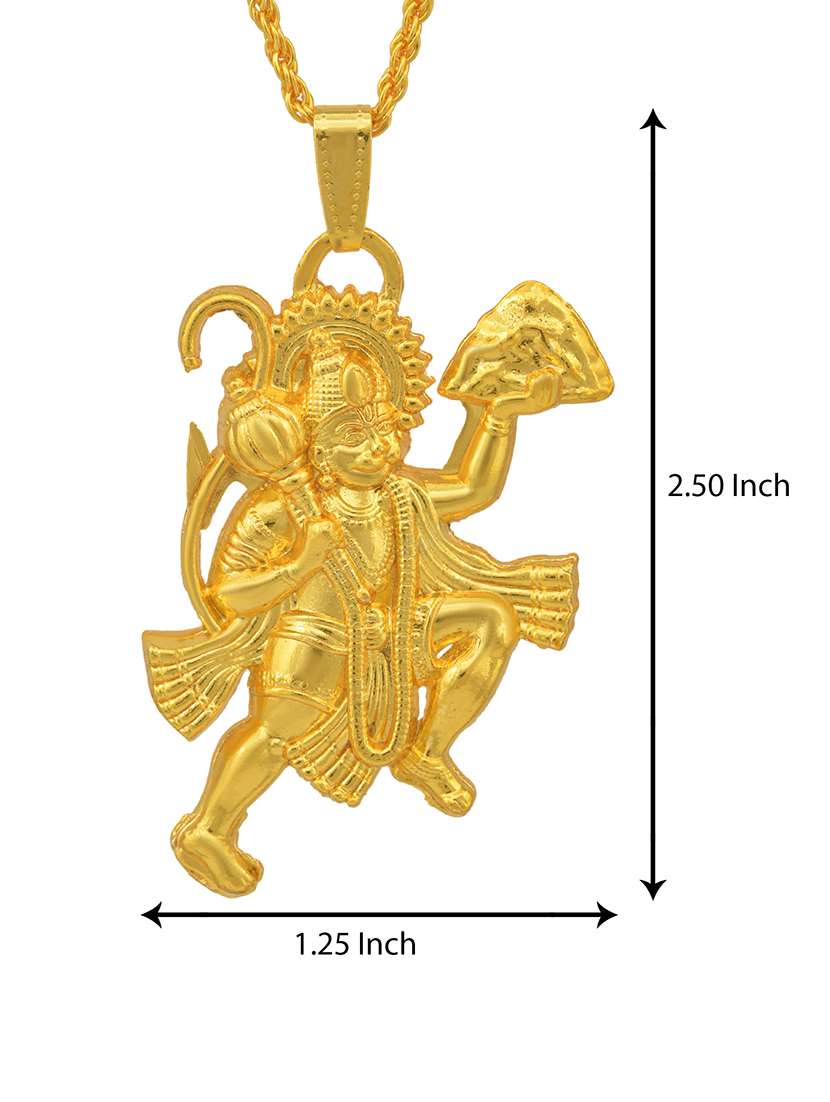 men sacred idol pendant with chain - 21664907 -  Standard Image - 2