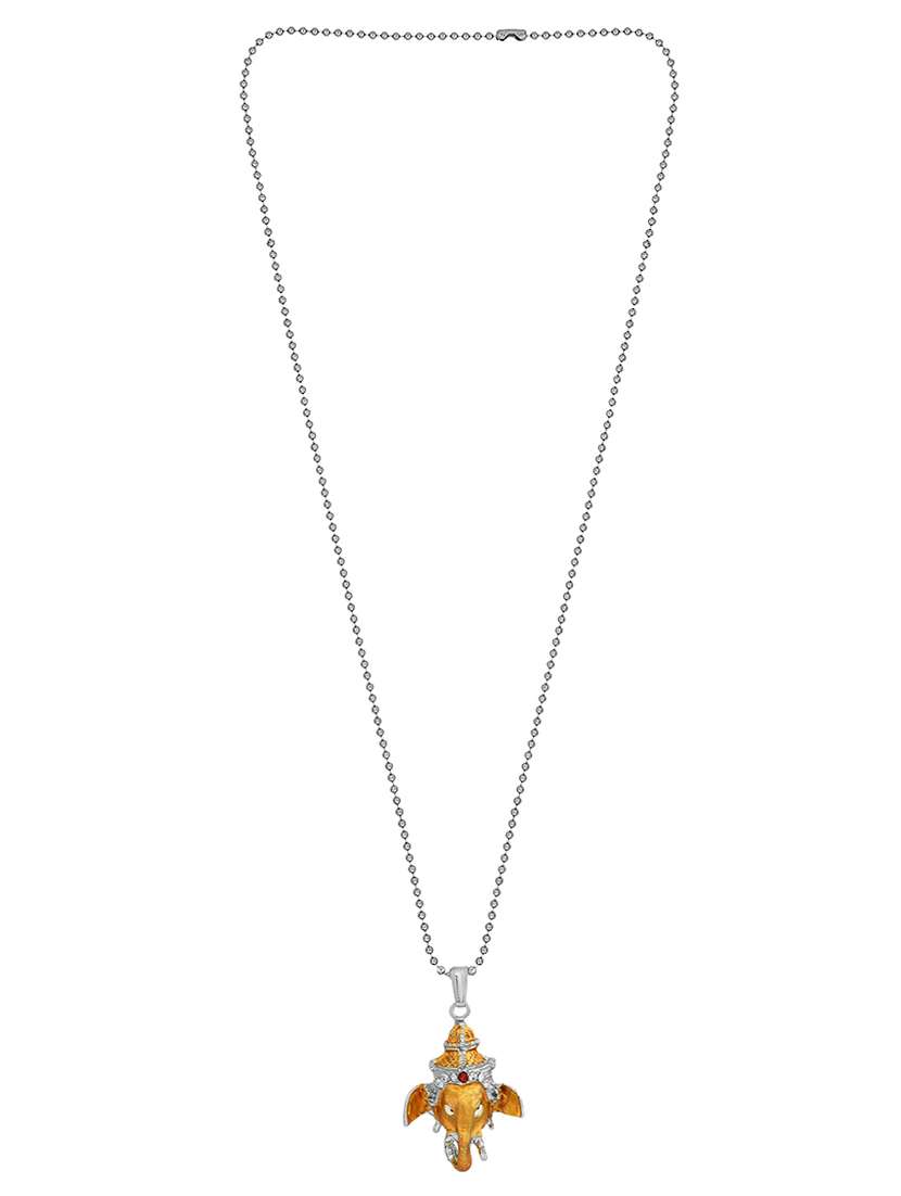 men sacred idol pendant with chain - 21664924 -  Standard Image - 2