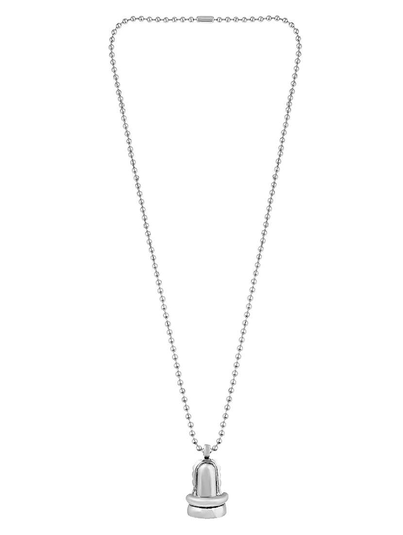 men sacred religious pendant with chain - 21664996 -  Standard Image - 2