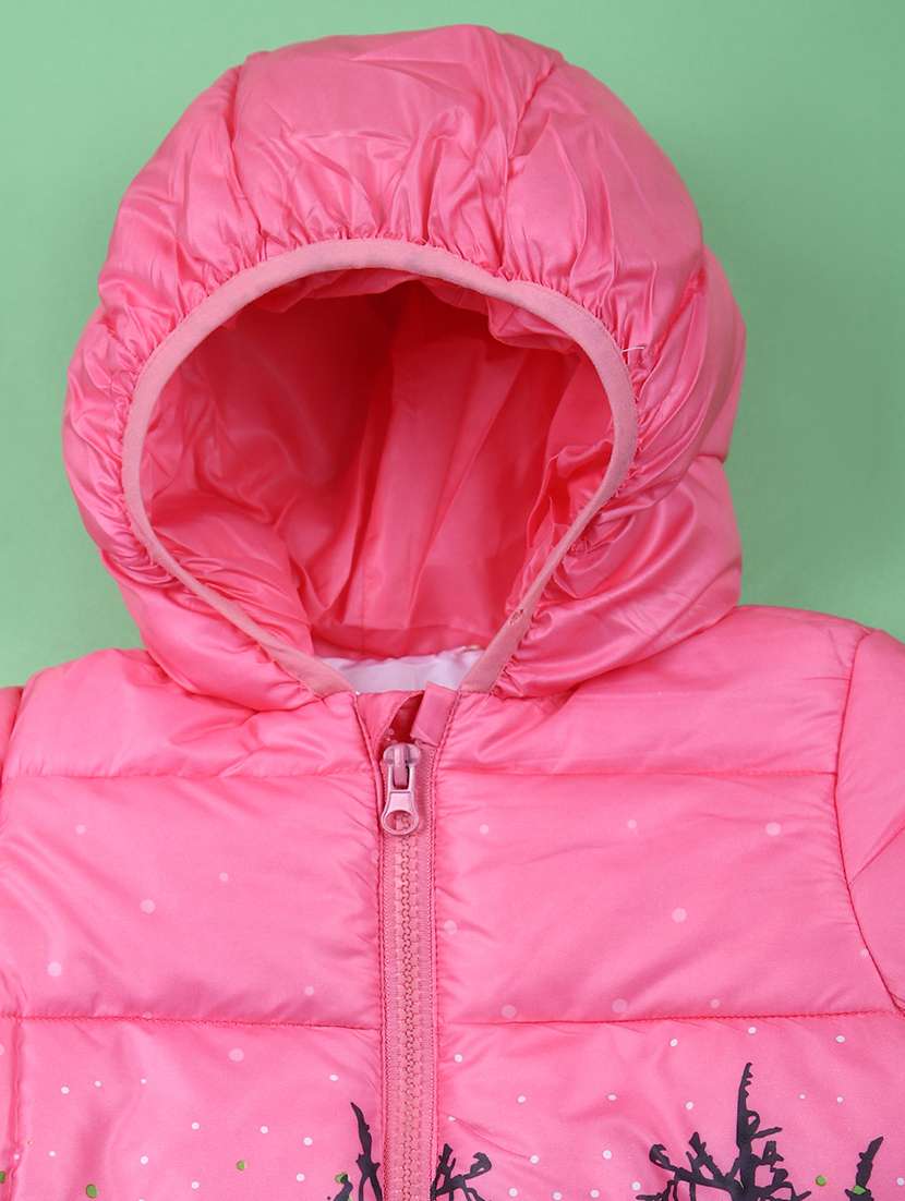 boys printed long sleeve hooded jacket - 21665178 -  Standard Image - 2