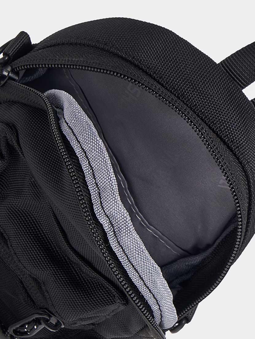 black solid adjustable straps backpack - 21666309 - Standard Image - 2