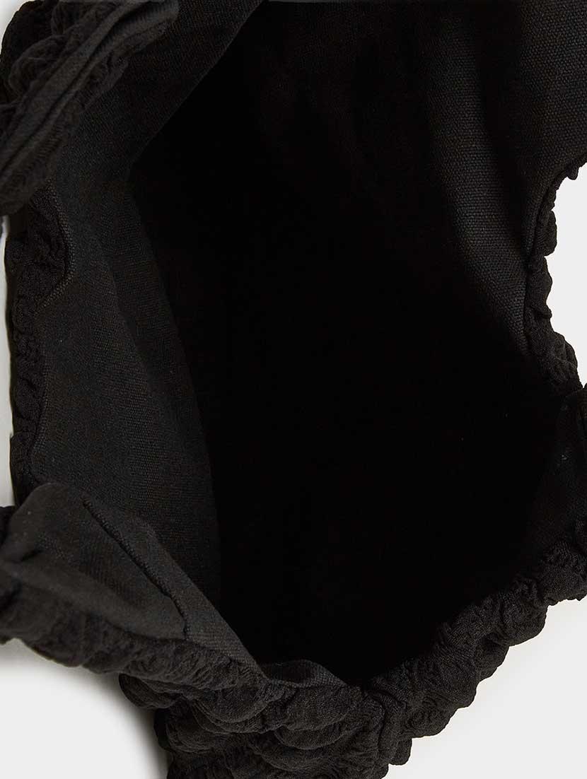 women black textured handbag - 21666311 - Standard Image - 2