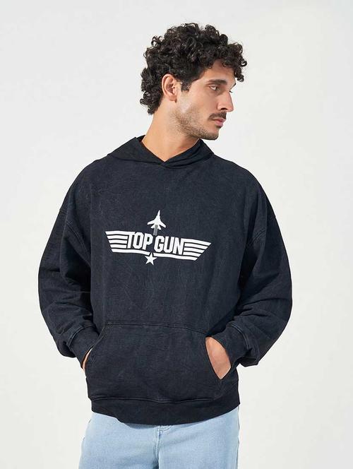 men chest print long sleeve sweatshirt - 21666327 -  Standard Image - 0