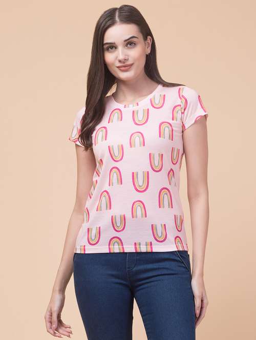 women printed short sleeve t-shirt - 21666918 -  Standard Image - 0