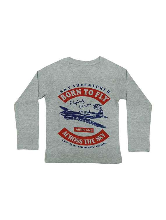 kids round neck short sleeve printed t-shirts combo - 21666976 -  Standard Image - 2