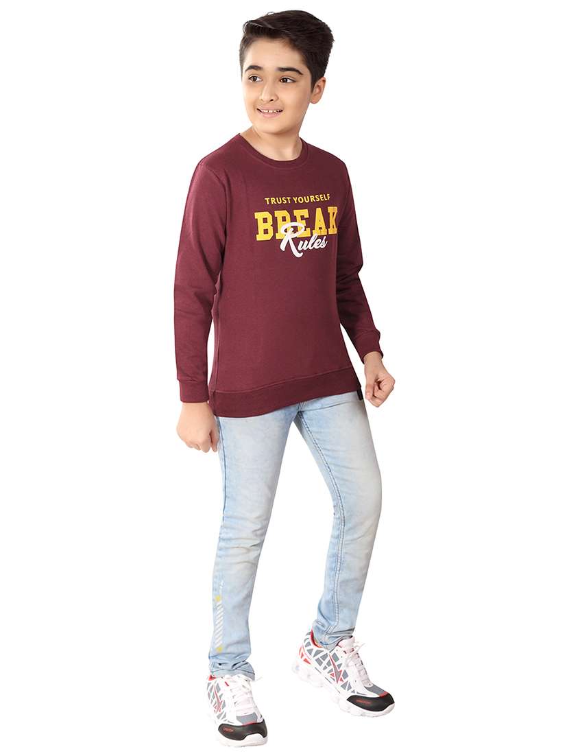 boys long sleeves printed t-shirt - 21667019 - Standard Image - 2