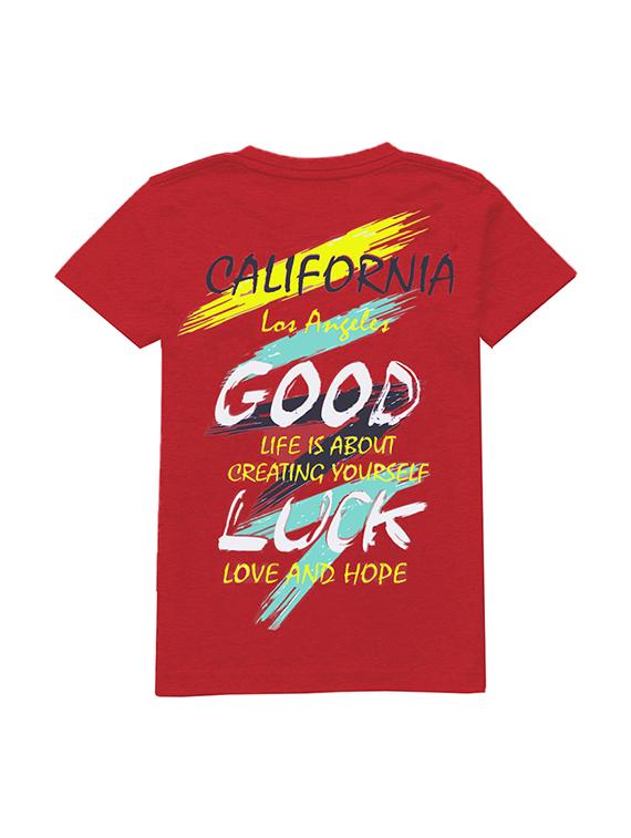 kids round neck short sleeve printed t-shirts combo - 21667020 - Standard Image - 2