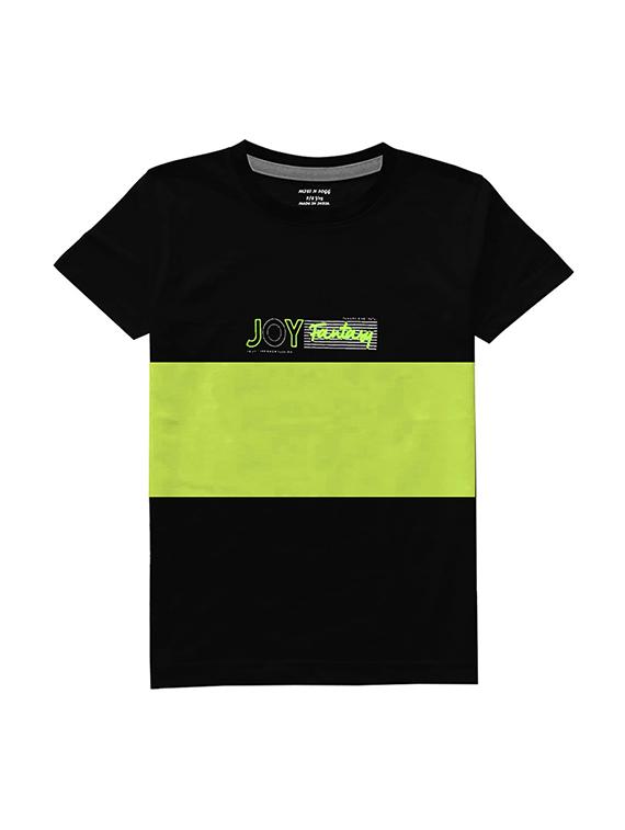 kids round neck short sleeve color block t-shirts combo - 21667025 - Standard Image - 2