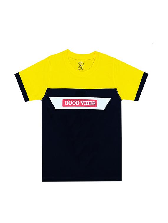 kids round neck short sleeve color block t-shirts combo - 21667026 - Standard Image - 2
