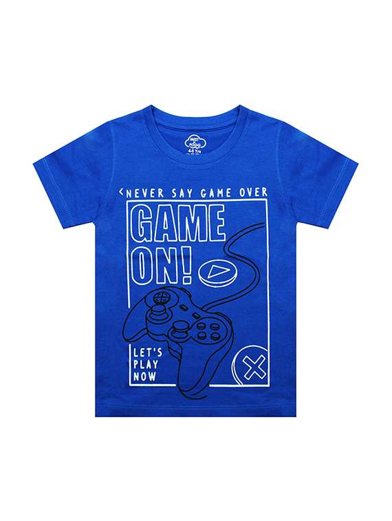 kids round neck printed t-shirts combo - 21667028 - Standard Image - 2