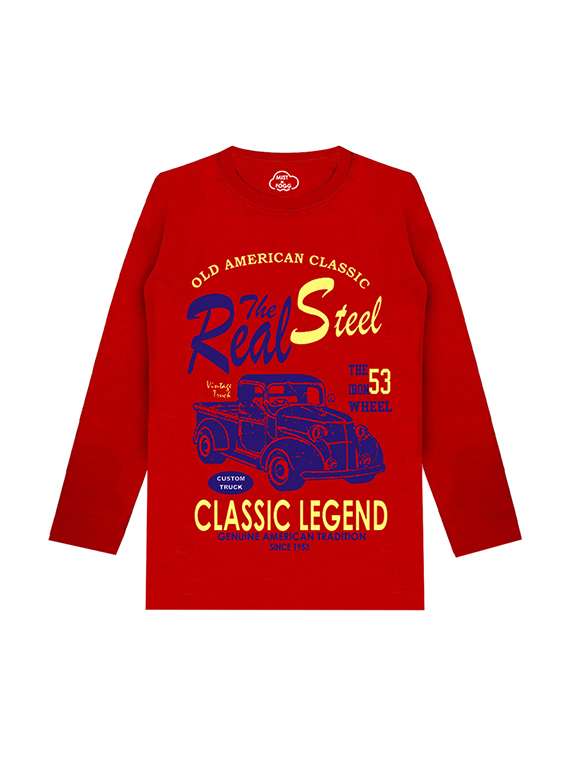 kids round neck printed t-shirts combo - 21667030 - Standard Image - 2