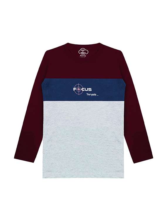 kids round neck printed t-shirts combo - 21667040 - Standard Image - 2