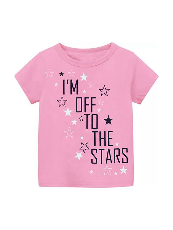 kids round neck printed t-shirts combo - 21667052 - Standard Image - 2