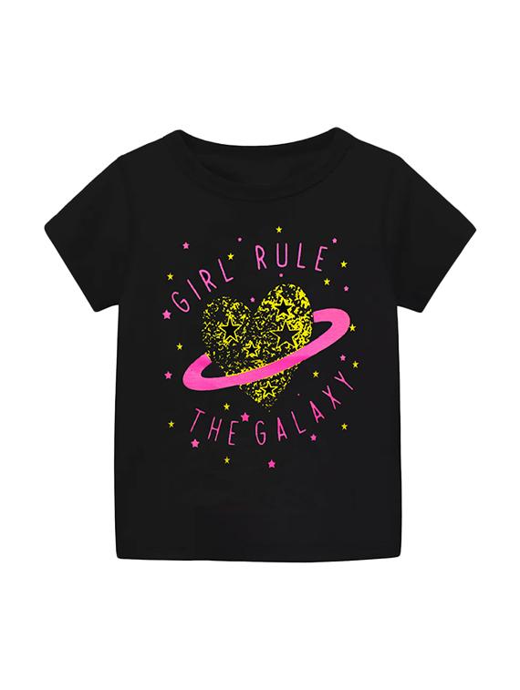 kids round neck printed t-shirts combo - 21667053 - Standard Image - 2