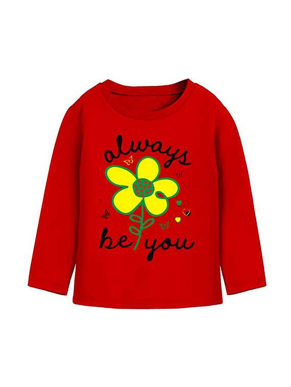kids round neck printed t-shirts combo - 21667069 - Standard Image - 2
