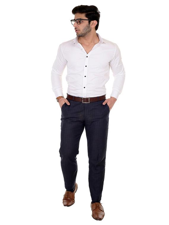 men long sleeves solid formal shirt - 21667182 - Standard Image - 2