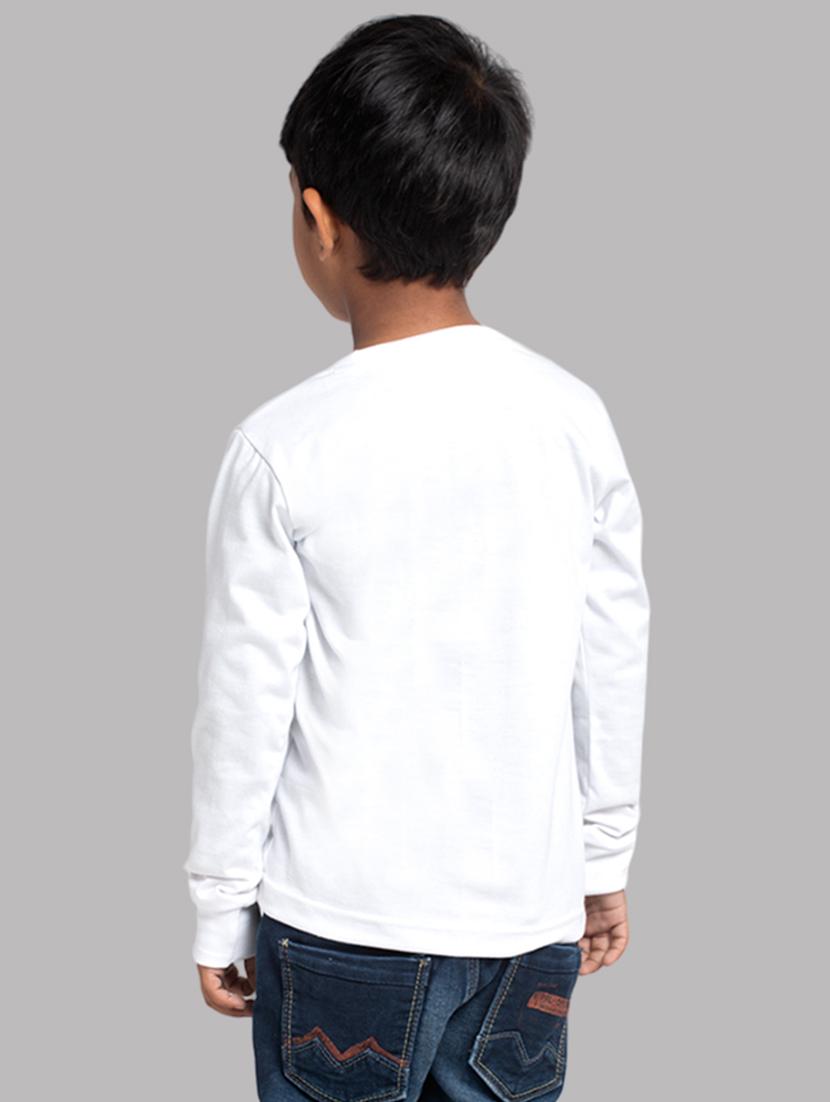 boys pack of 3 solid long sleeve t-shirt - 21667193 - Standard Image - 2