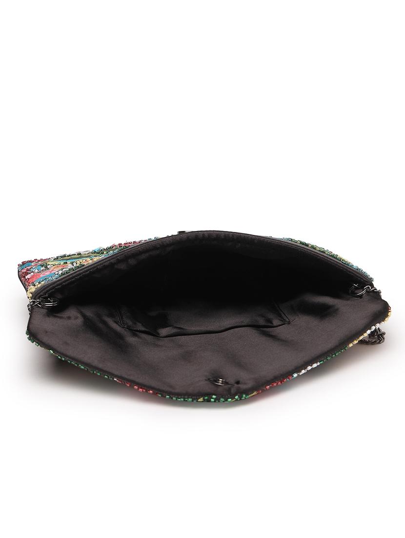 women embroidered sling bag - 21667310 - Standard Image - 2