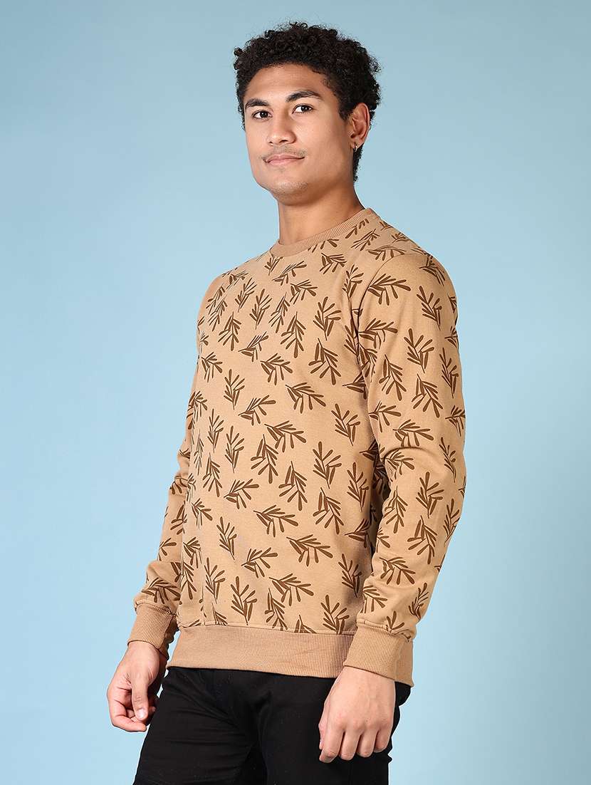 men all over print long sleeve sweatshirt - 21667570 -  Standard Image - 2