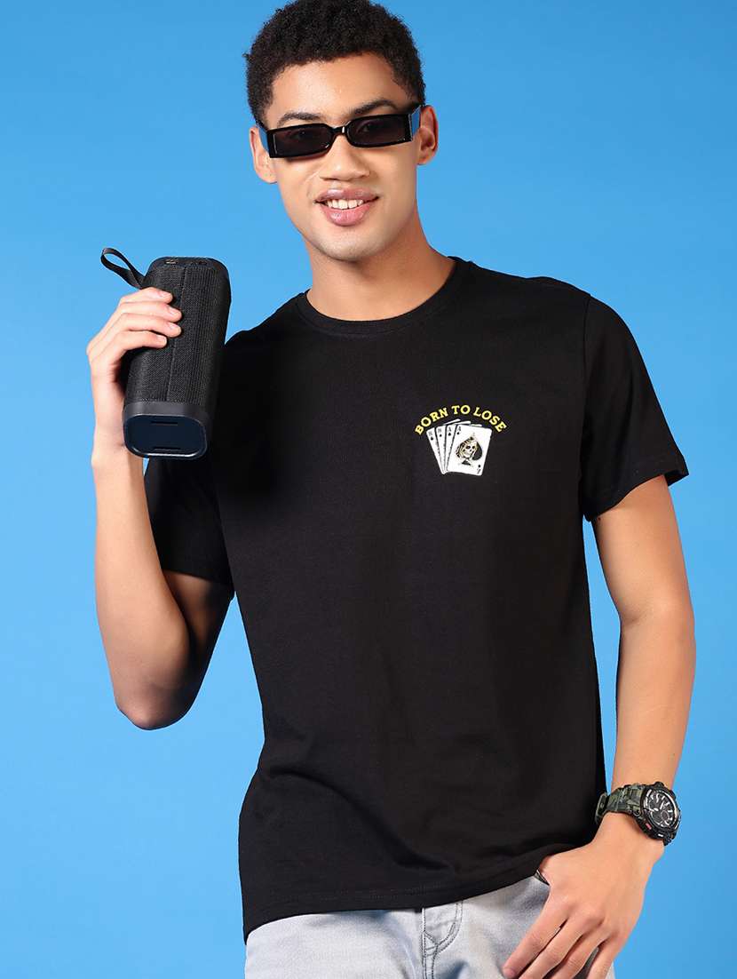 men printed short sleeve regular fit t-shirt - 21667585 -  Standard Image - 2