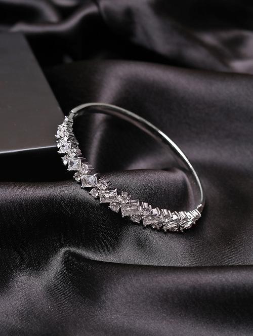 women silver-plated bracelets - 21667888 - Standard Image - 0