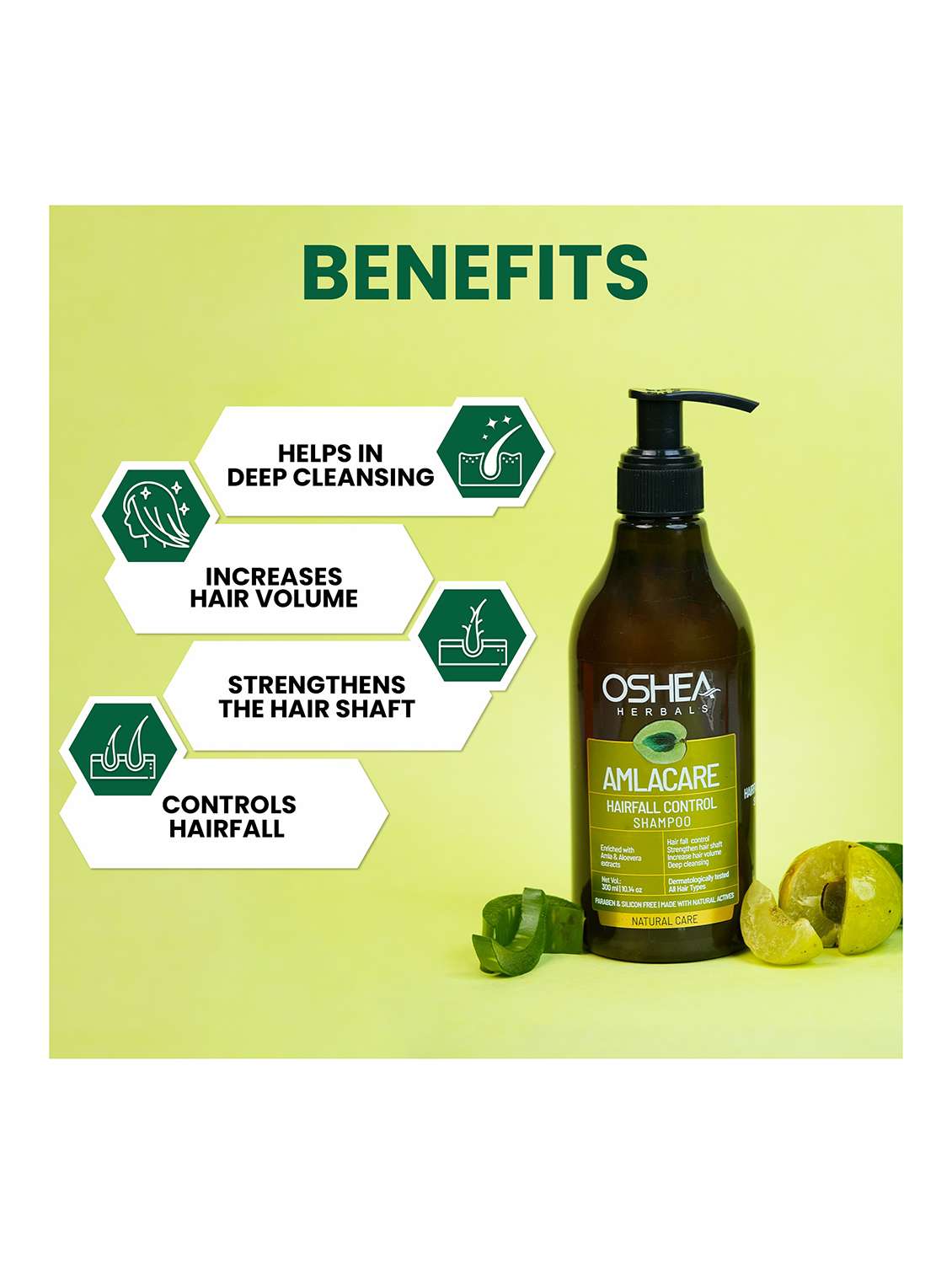 oshea herbals hairfall control shampoo - 21668283 - Standard Image - 2