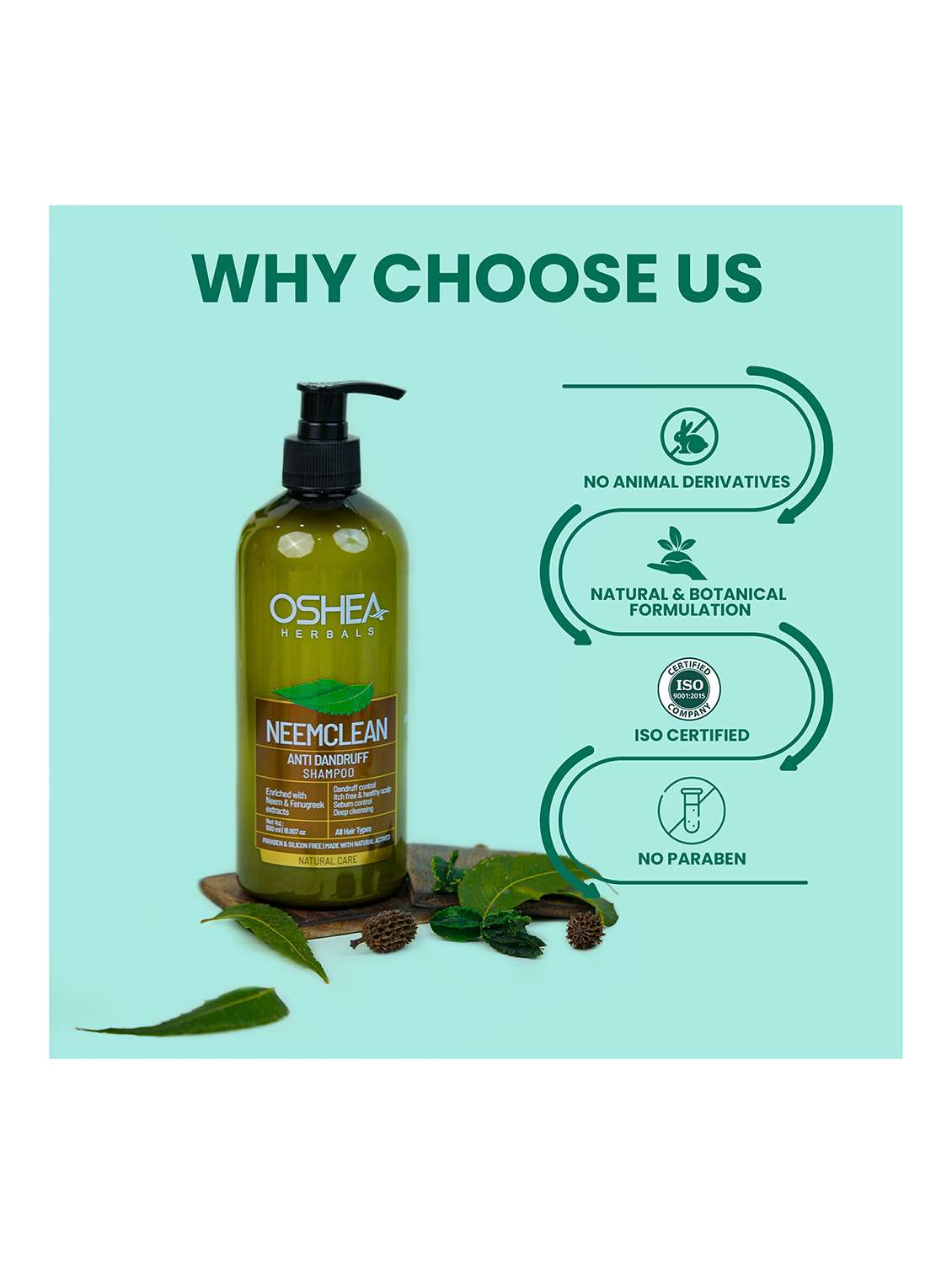 oshea herbals anti-dandruff shampoo - 21668286 - Standard Image - 2