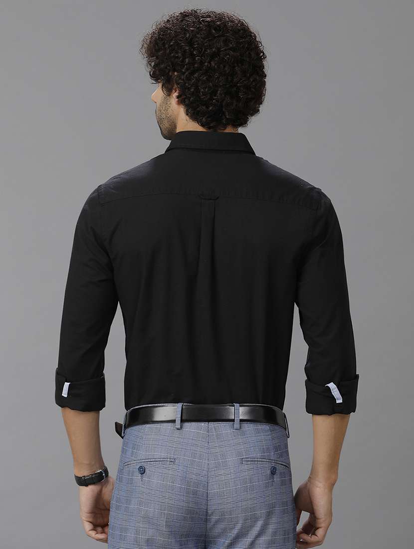men long sleeve solid formal shirt - 21668587 -  Standard Image - 2